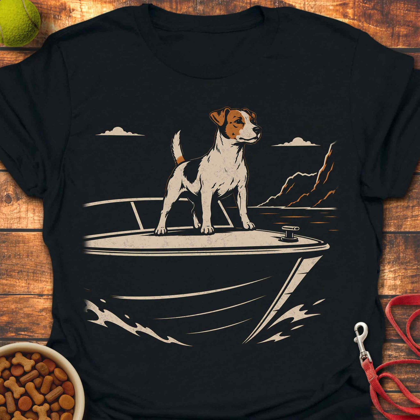 Jack Russell Wave Rider T-Shirt