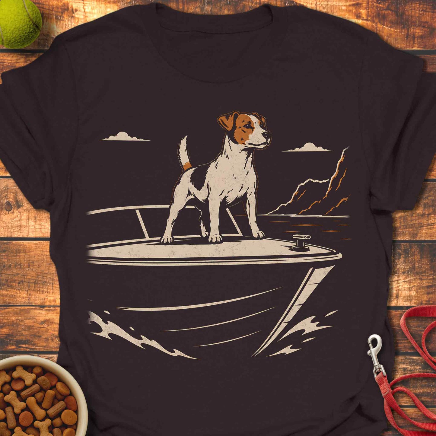 Jack Russell Wave Rider T-Shirt
