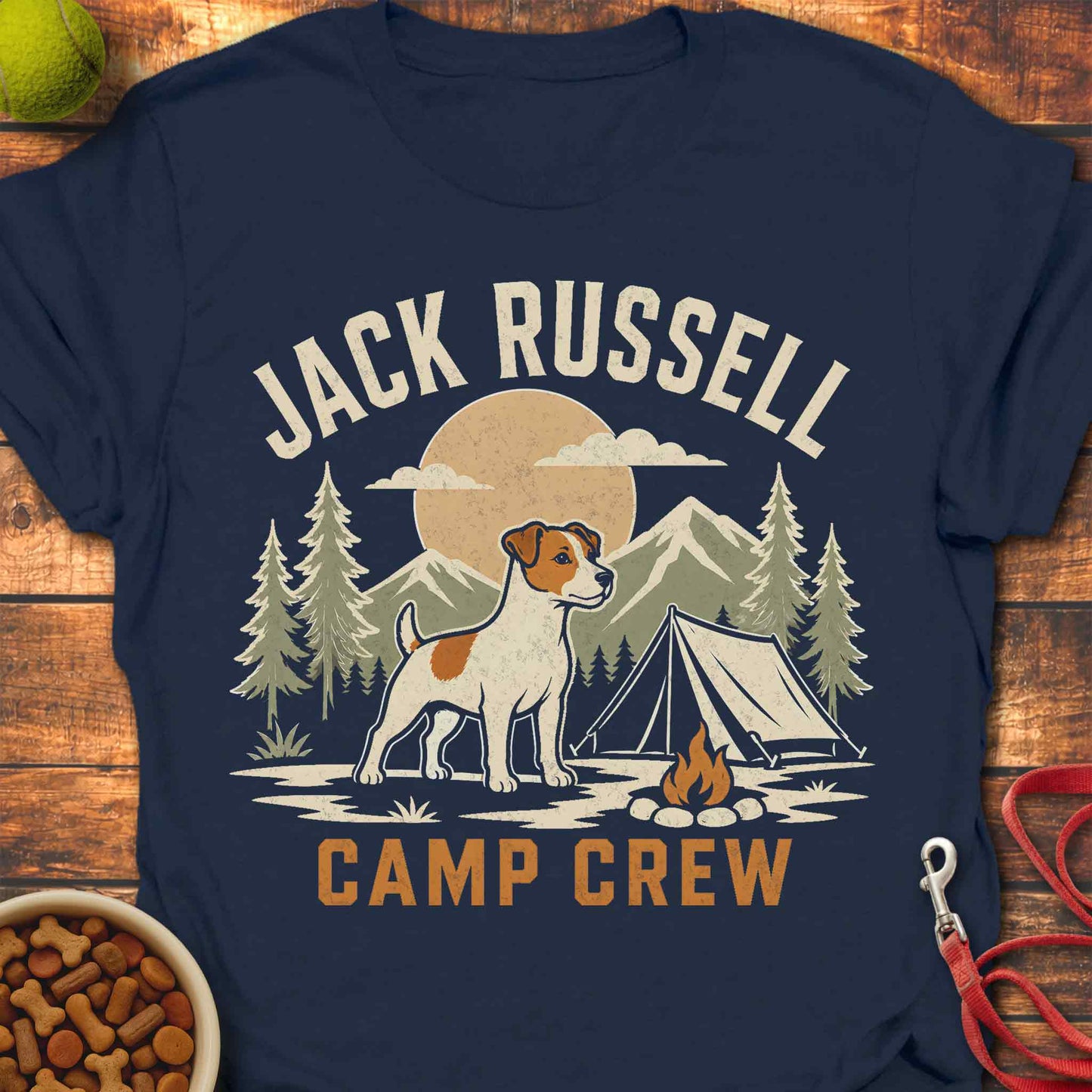 Jack Russell Camp Crew T-Shirt