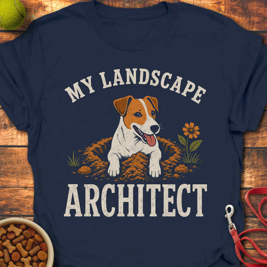 Jack Russell Landscape Architect T-Shirt