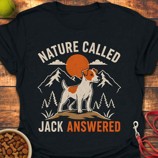 Nature Called Jack Russell T-Shirt