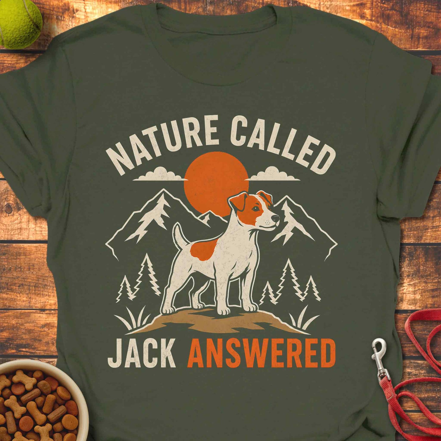 Nature Called Jack Russelll T-Shirt