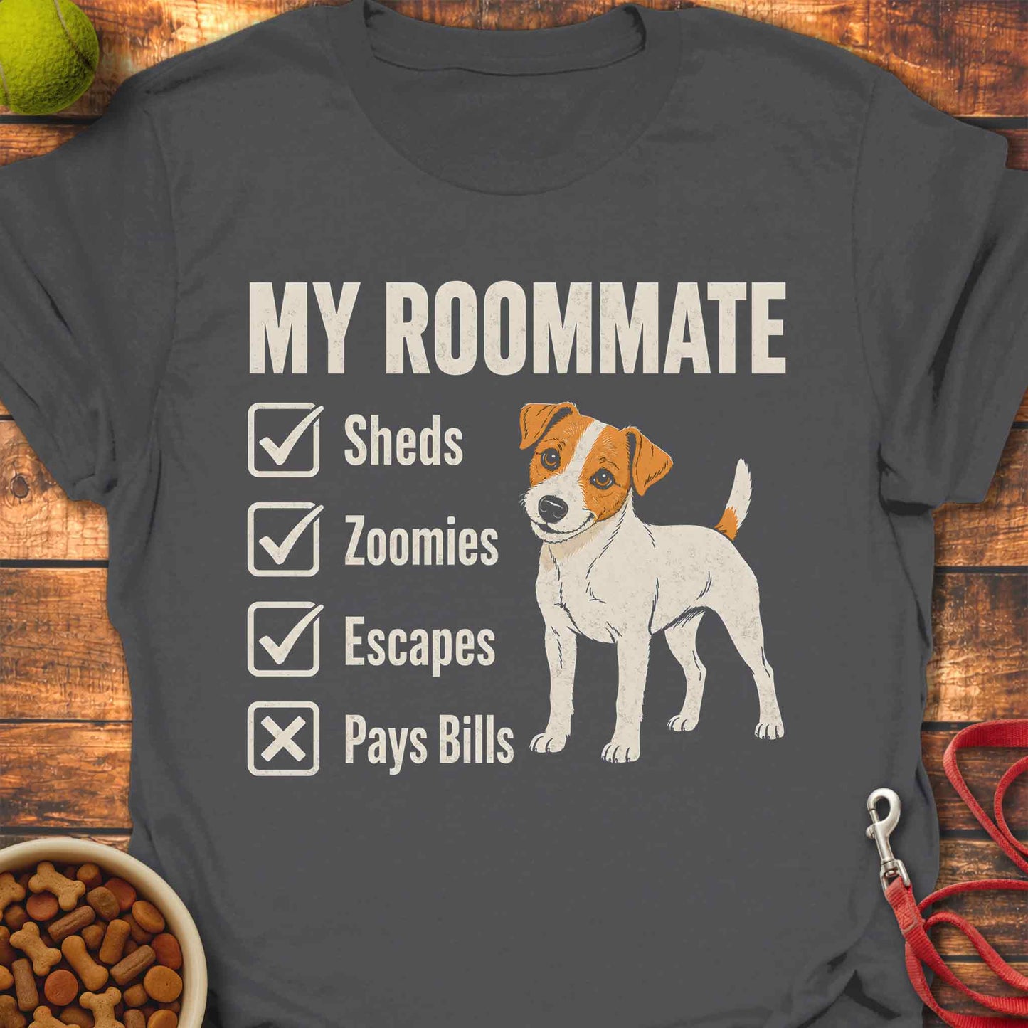 My Roommate Jack Russell T-Shirt