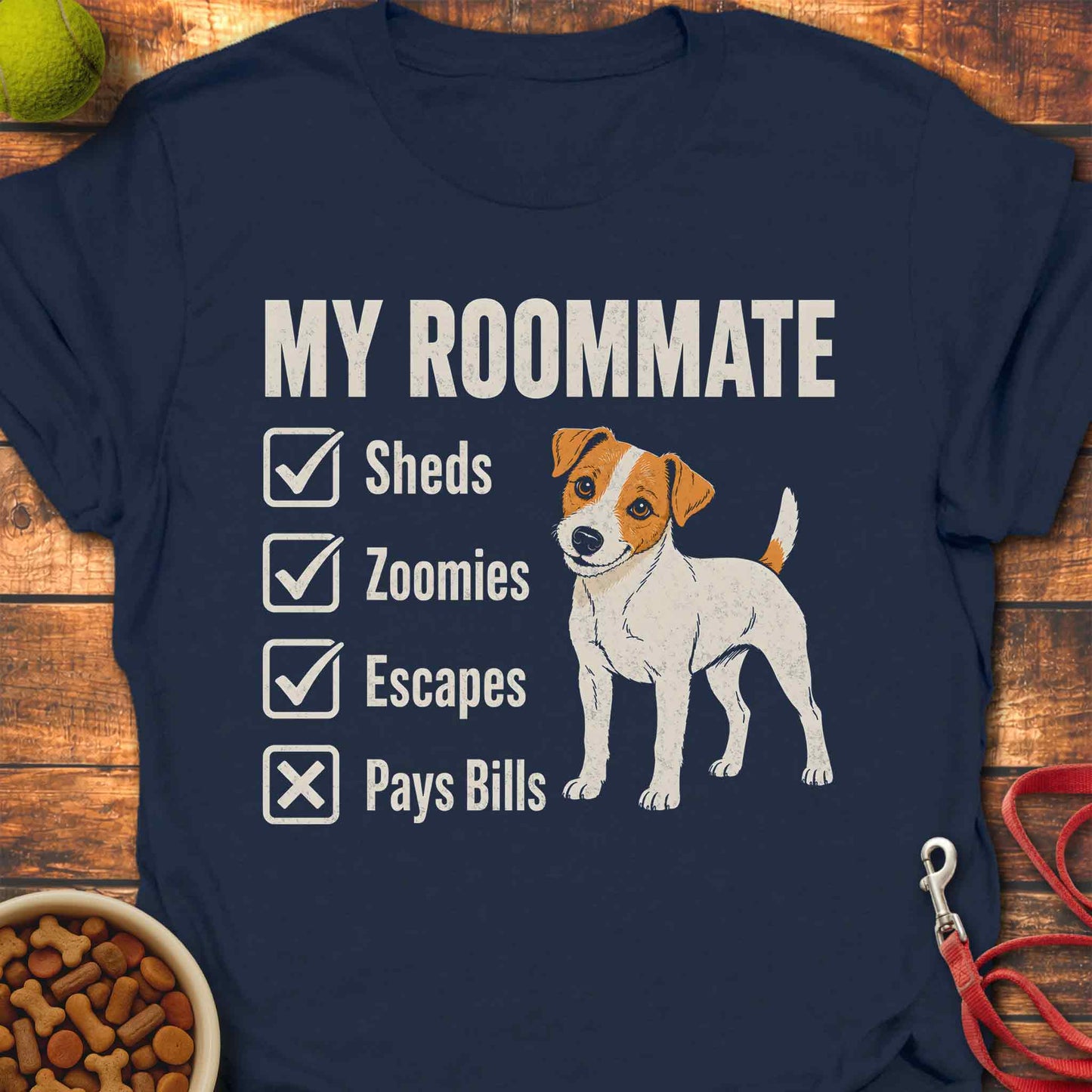 My Roommate Jack Russell T-Shirt