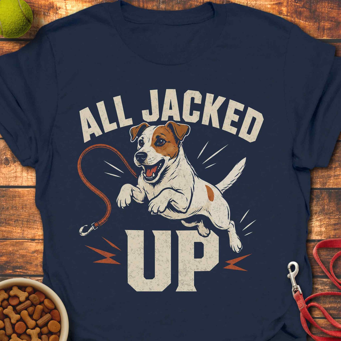 Jacked Up Jack Russell T-Shirt