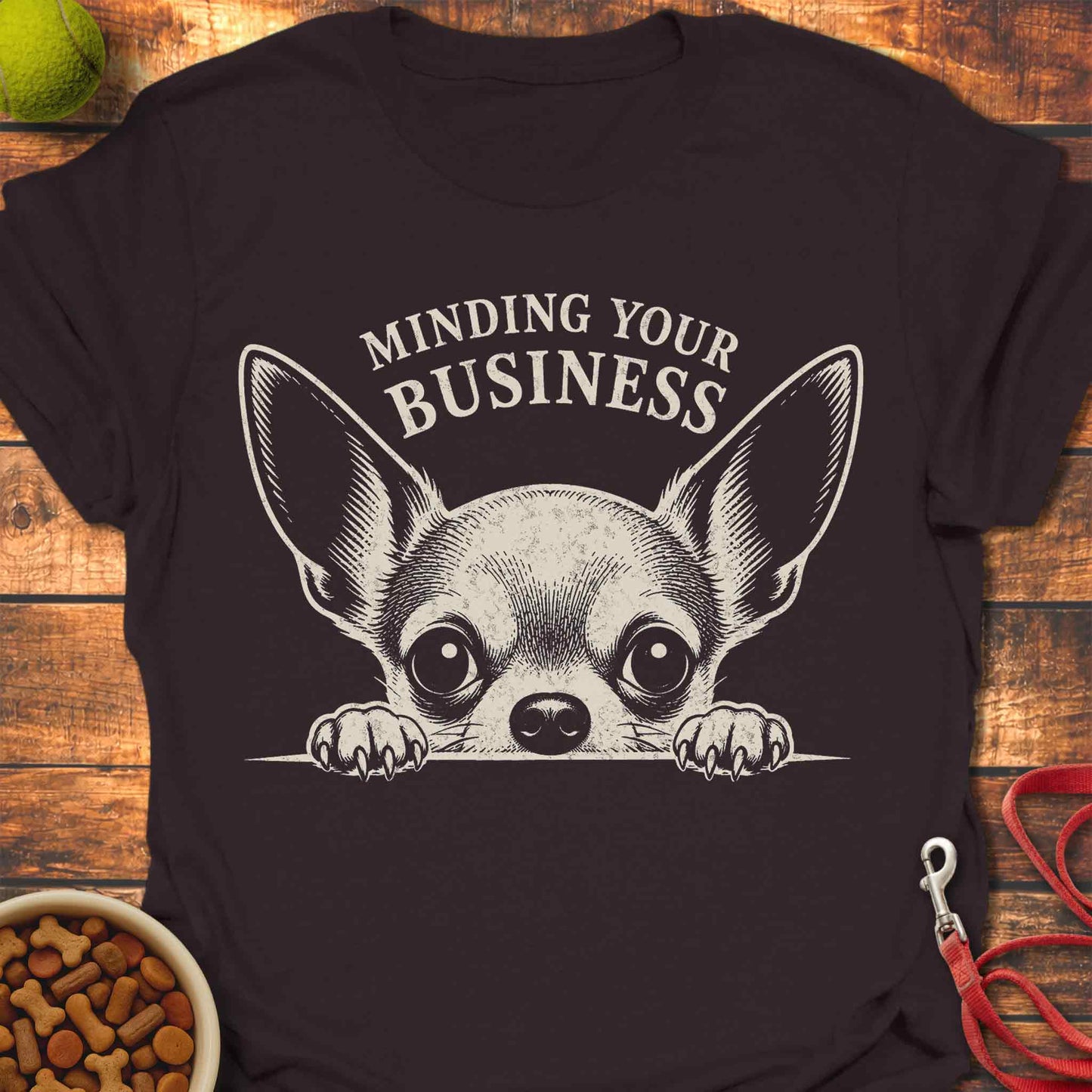Nosy Chihuahua T-Shirt