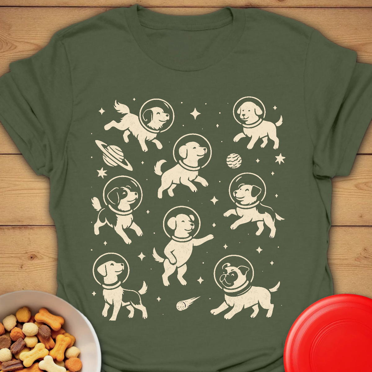 Pawstronauts. Astral Dogs T-shirt