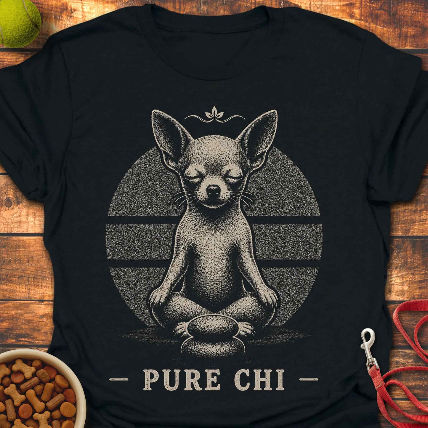 Pure Chi Yoga Chihuahua T-Shirt