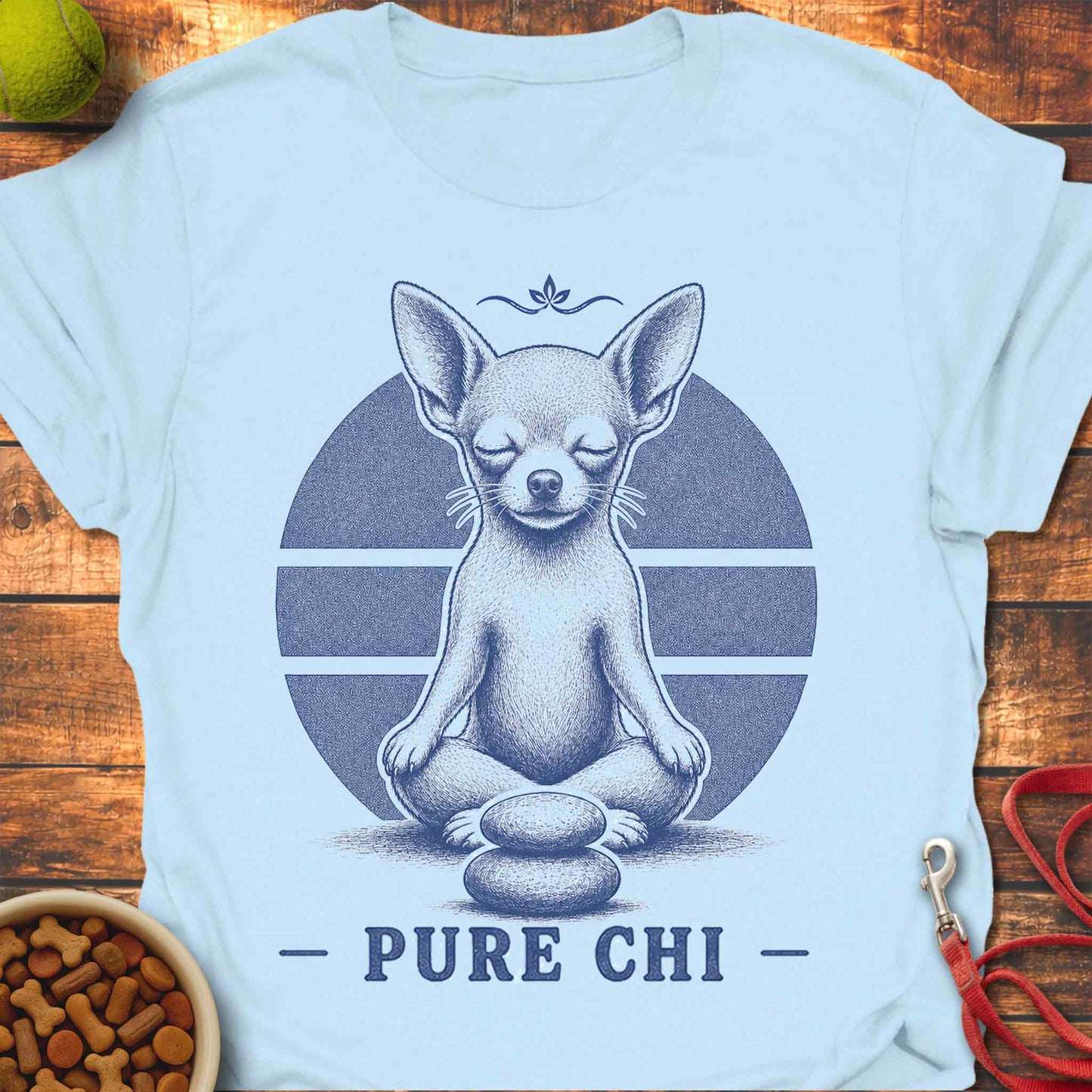 Pure Chi Yoga Chihuahua T-Shirt