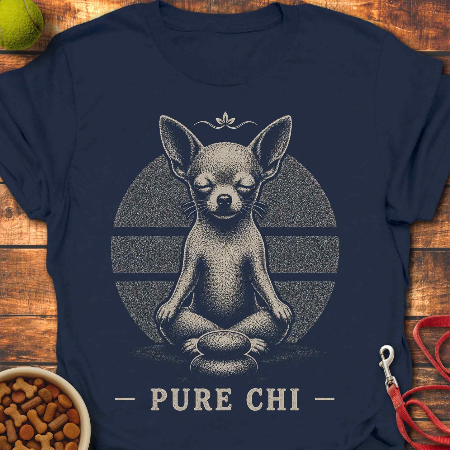 Pure Chi Yoga Chihuahua T-Shirt