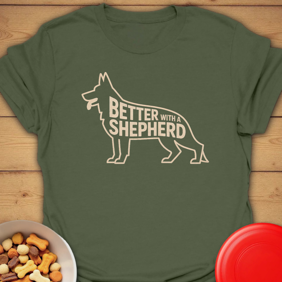 Life is Better with a Shepherd T-shirt