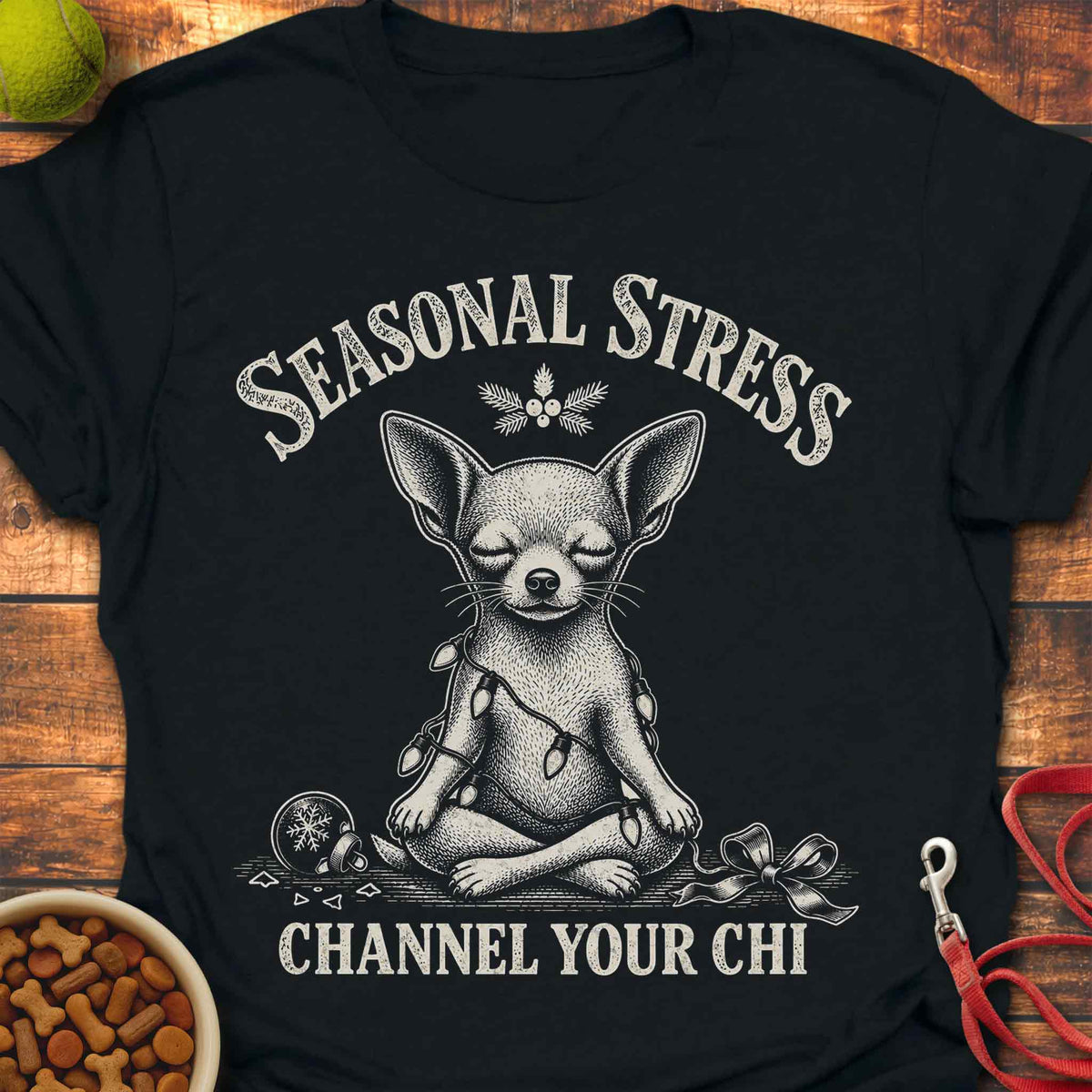Seasonal Stress Chihuahua T-Shirt