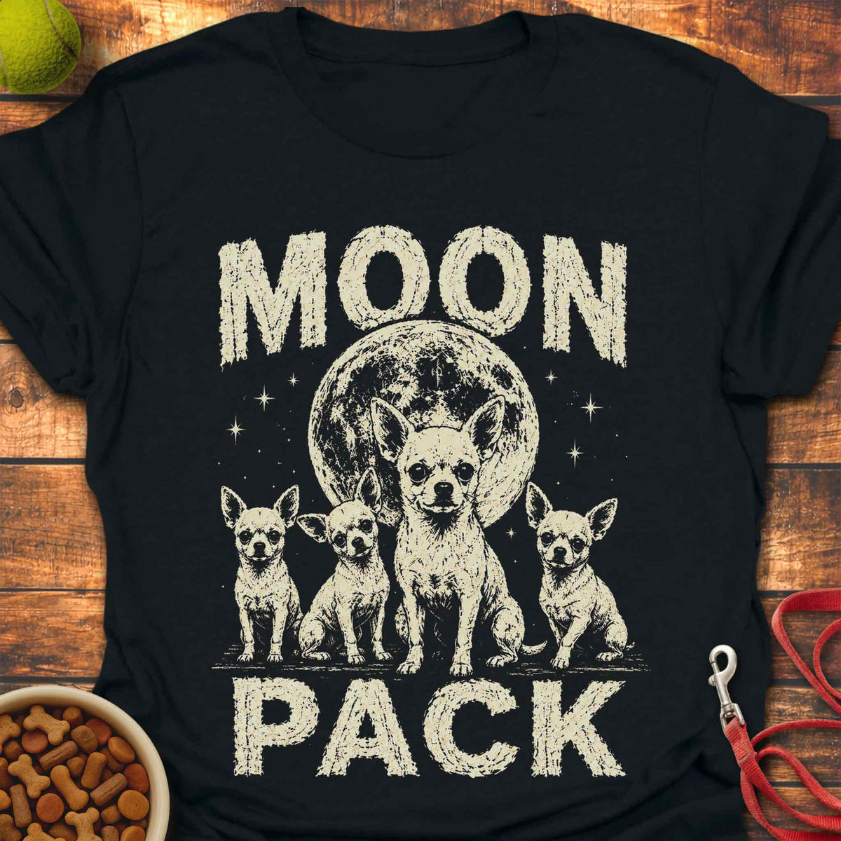 Moon Pack Chihuahua T-Shirt