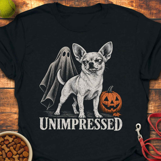 Unimpressed Chihuahua Halloween T-Shirt
