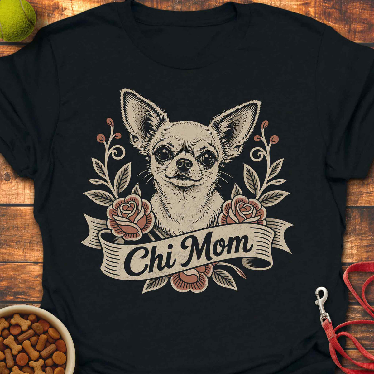 Boho Chihuahua Mom T-Shirt