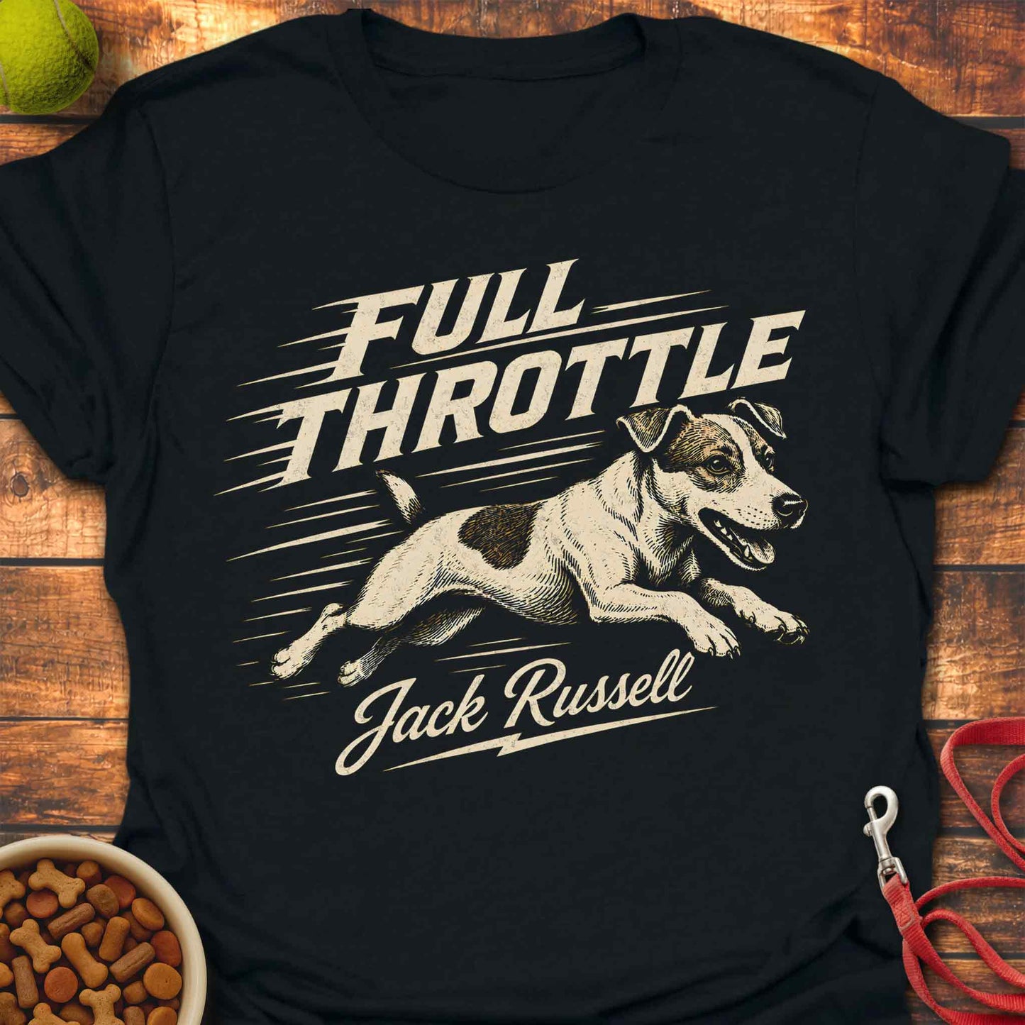 Full Throttle Jack Russell T-Shirt