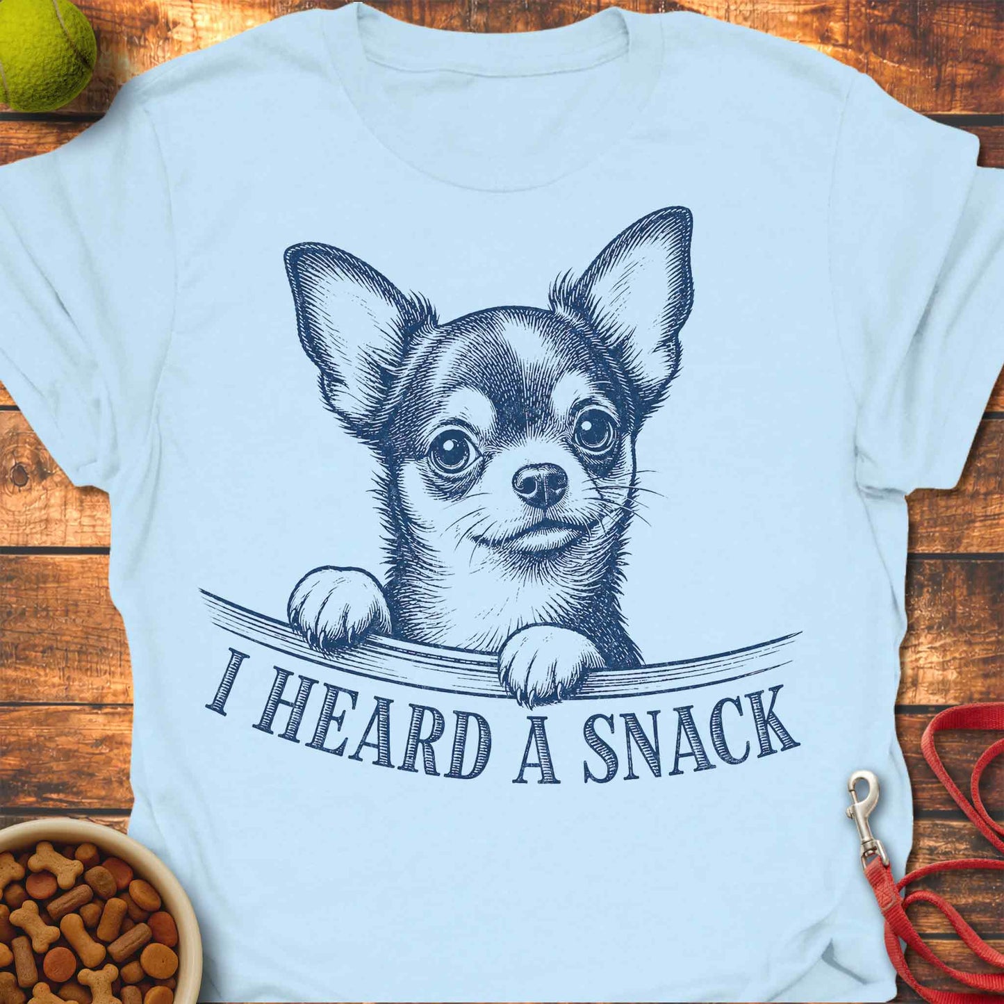 Snack Radar Chihuahua T-Shirt