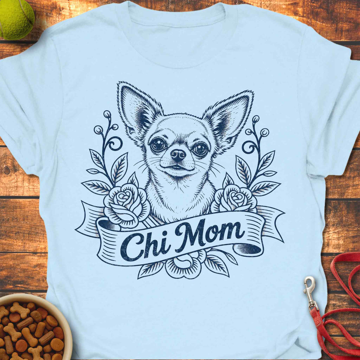 Boho Chihuahua Mom T-Shirt