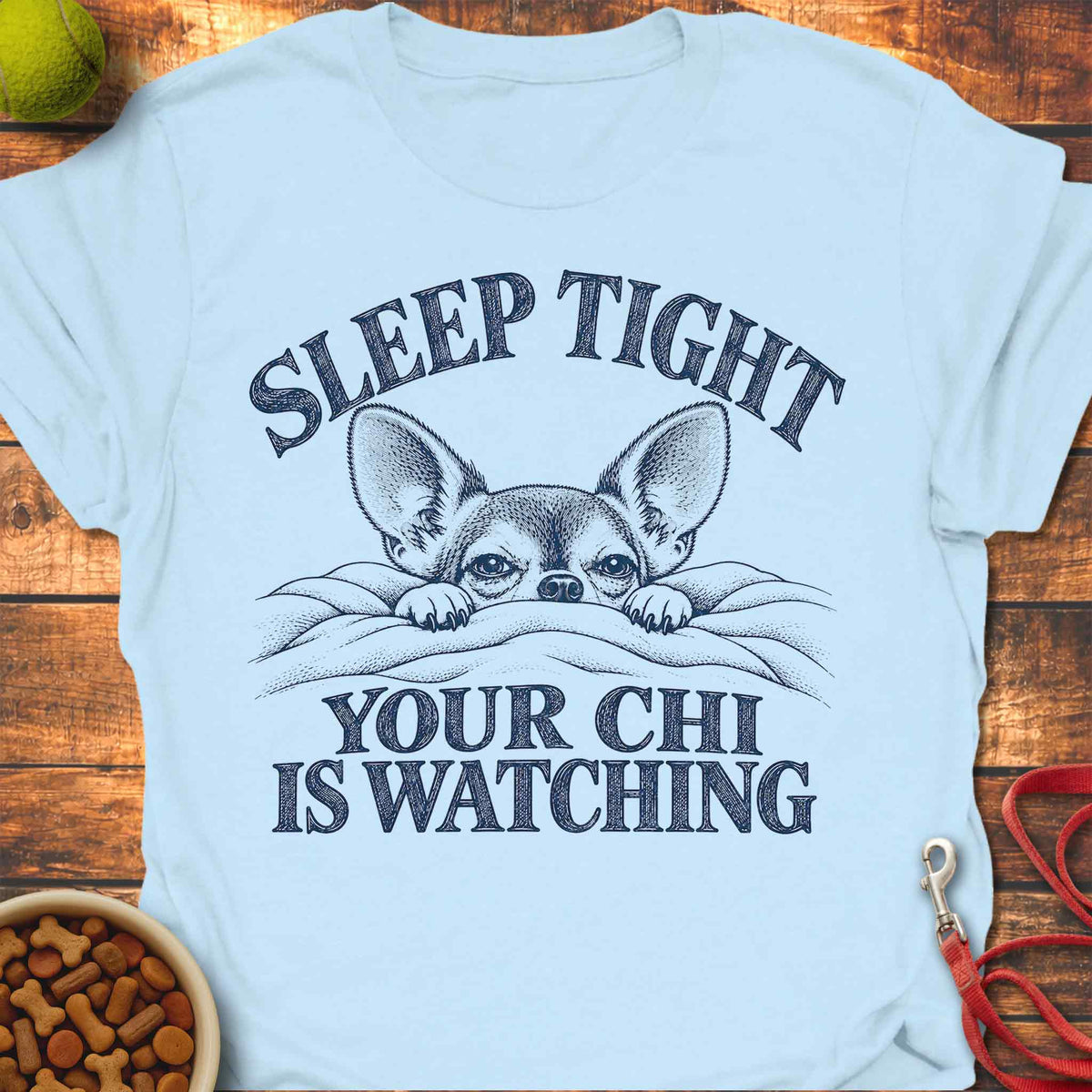 Night Watch Chihuahua T-Shirt
