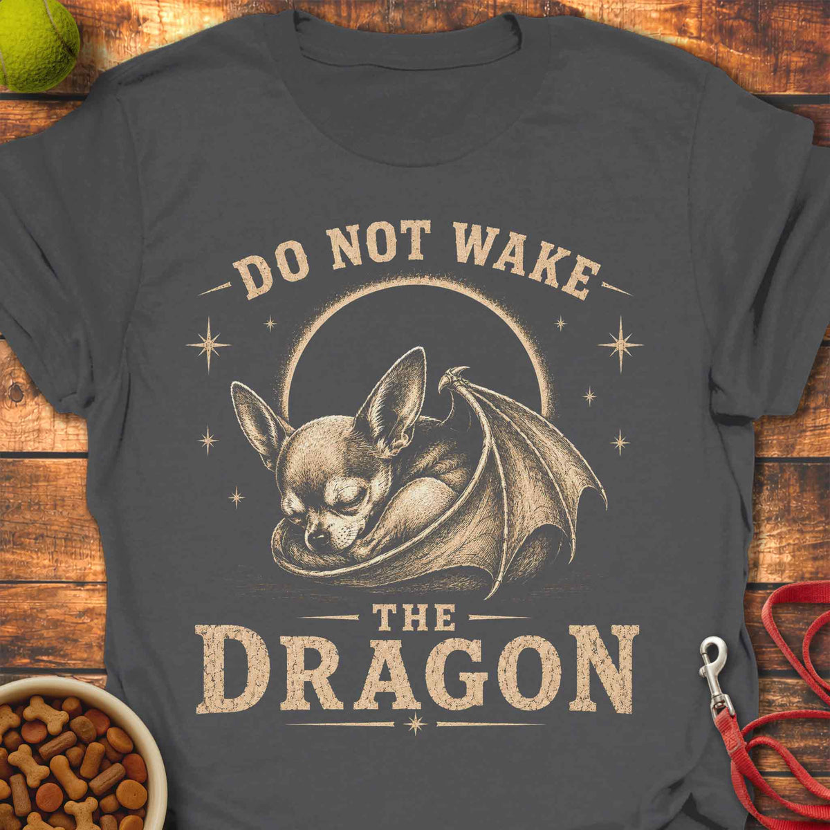 Sleeping Dragon Chihuahua T-Shirt