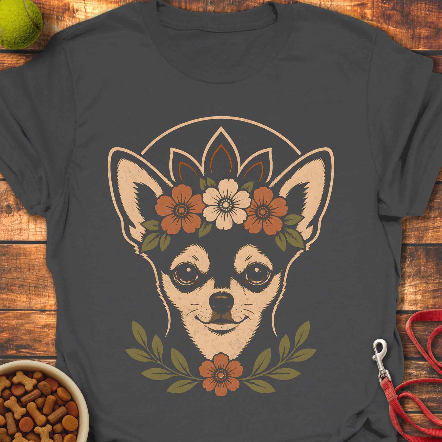 Wildflower Chihuahua T-Shirt