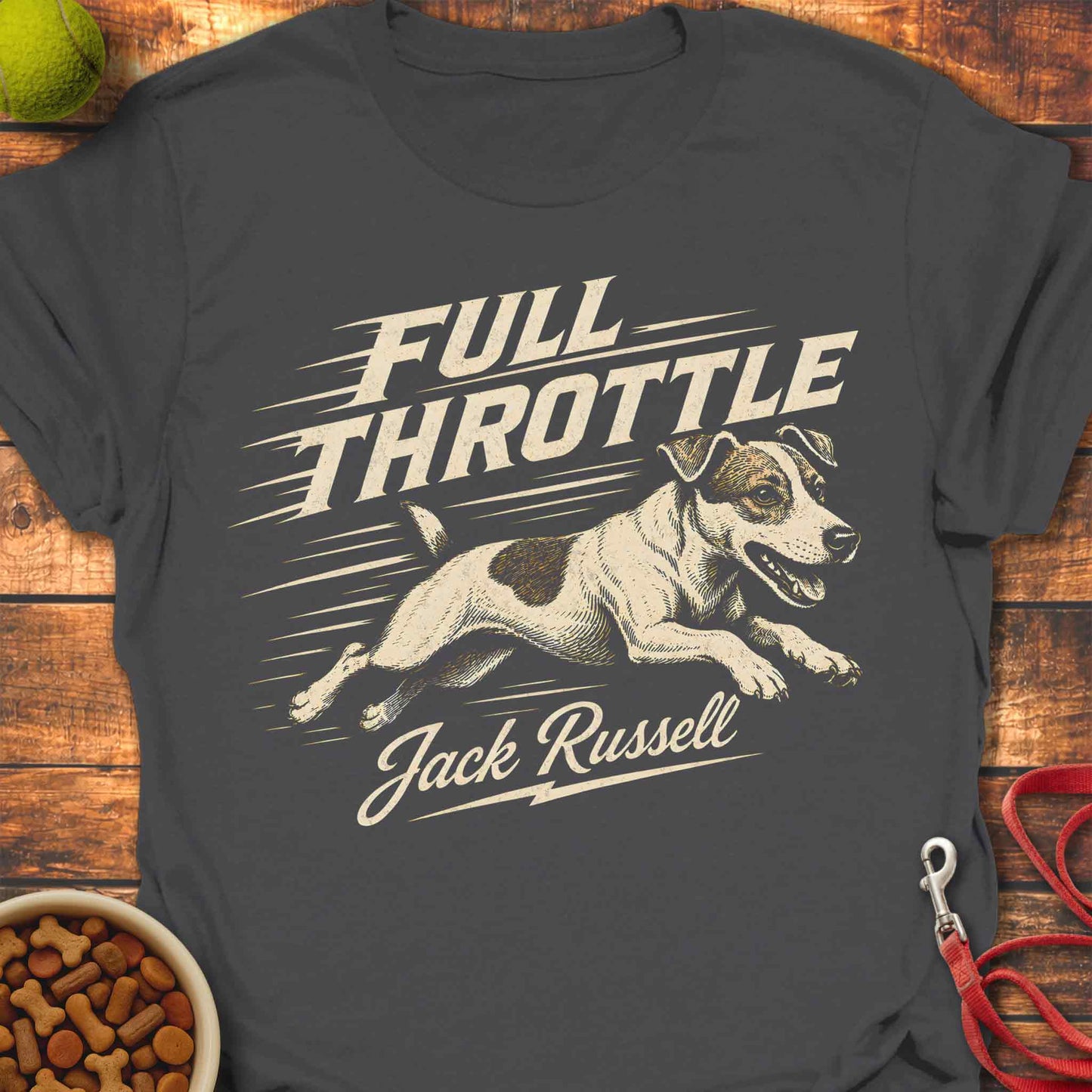 Full Throttle Jack Russell T-Shirt