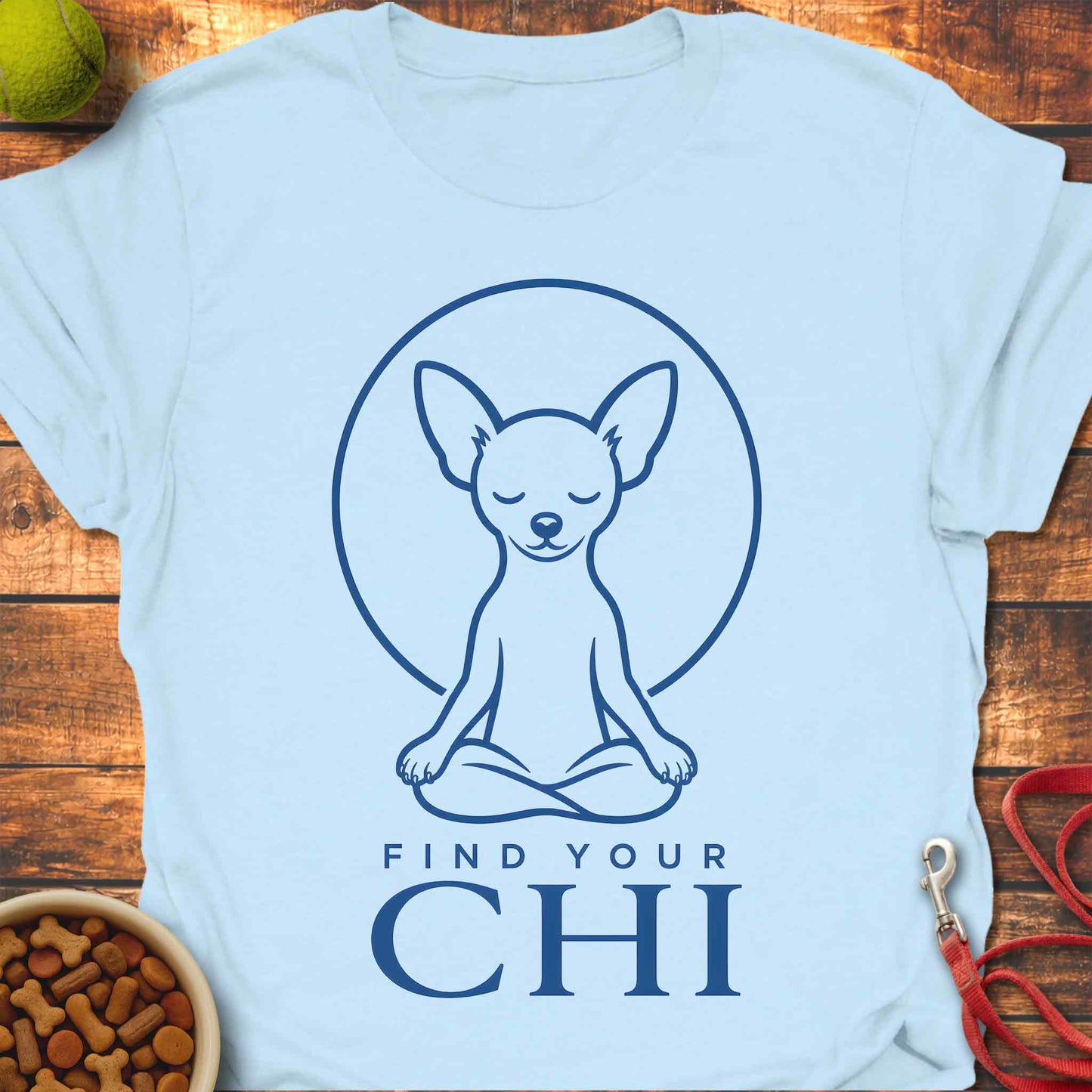 Find Your Chi Yoga Chihuahua T-Shirt