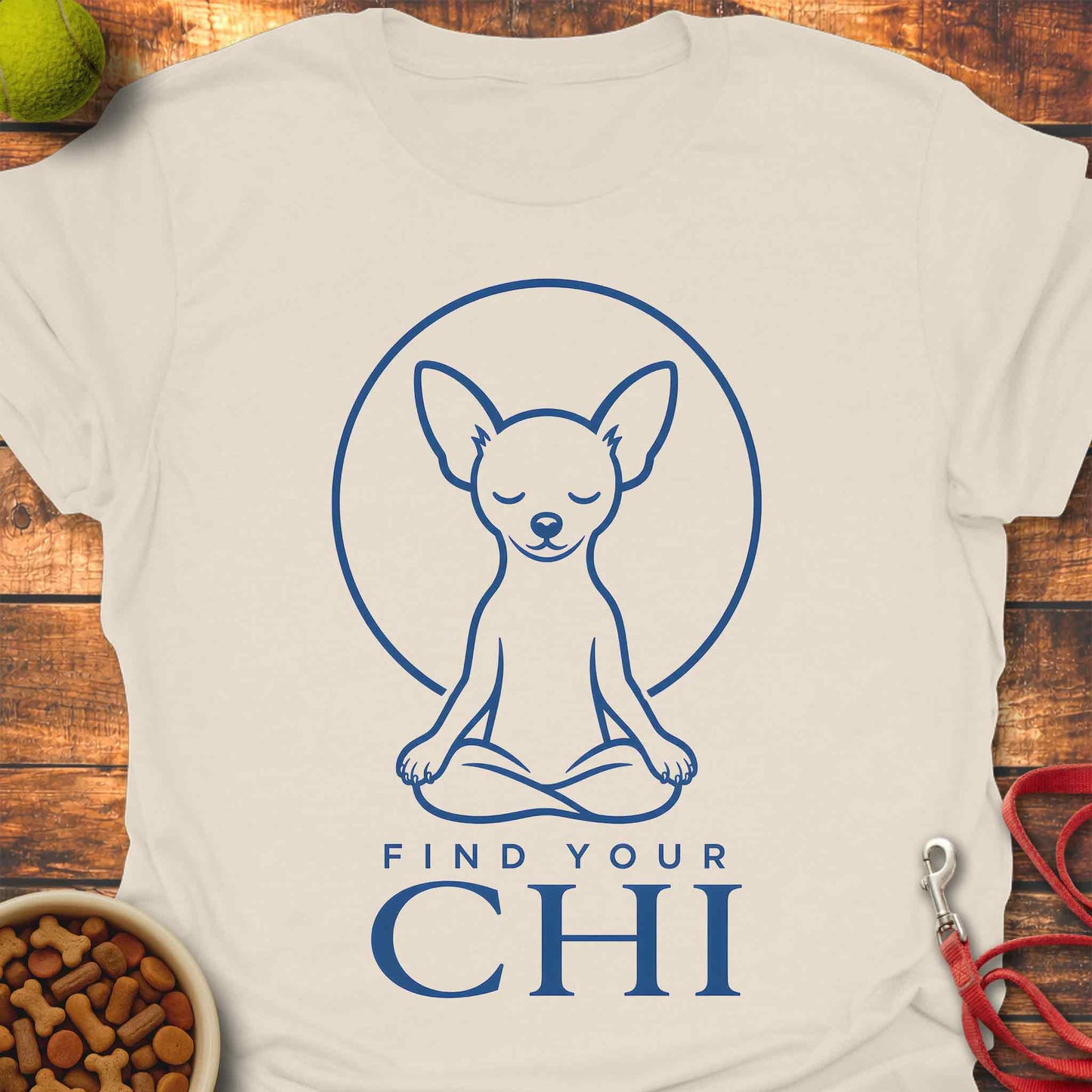 Find Your Chi Yoga Chihuahua T-Shirt