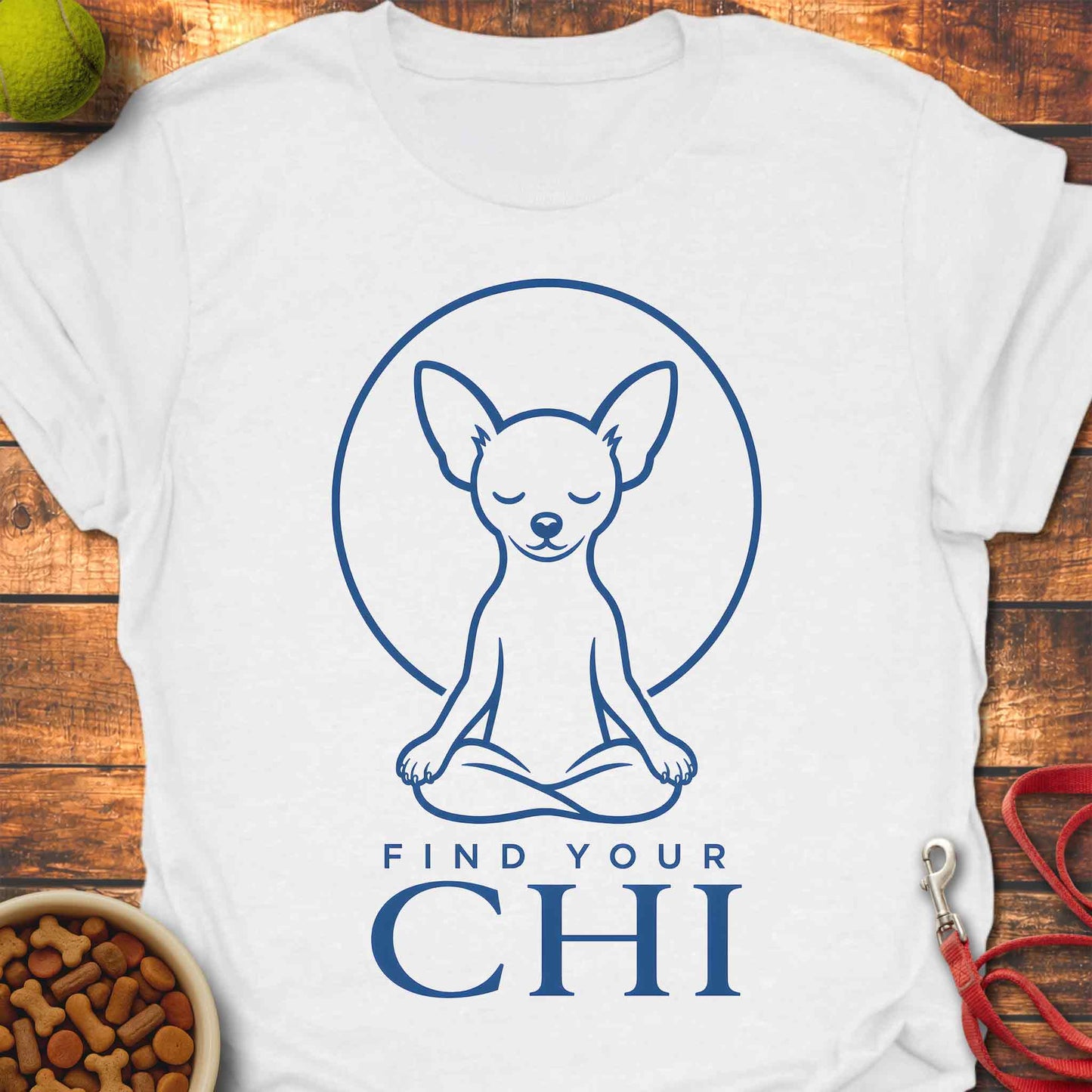 Find Your Chi Yoga Chihuahua T-Shirt