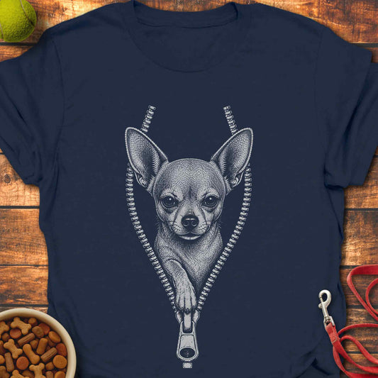 Chihuahua Unzipped T-Shirt