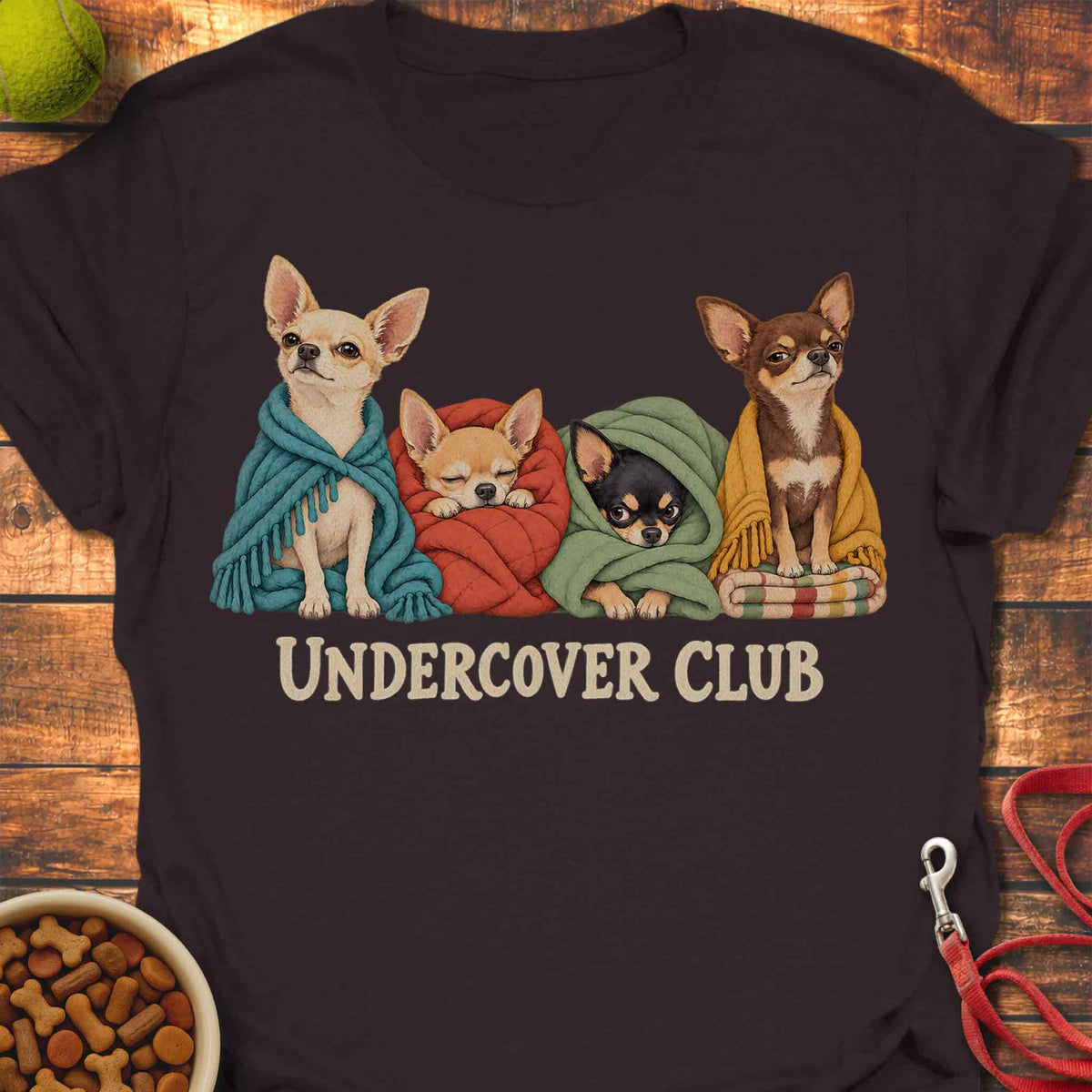 Undercover Club Chihuahua T-Shirt