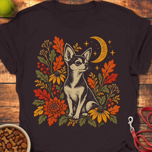Autumn Moon Chihuahua T-Shirt
