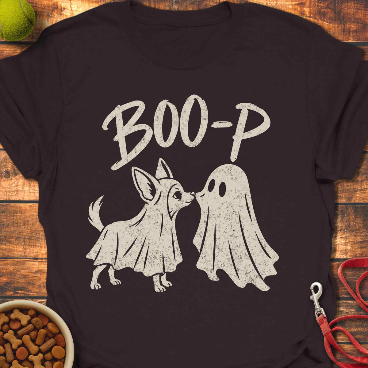 Boo-P Halloween Chihuahua T-Shirt