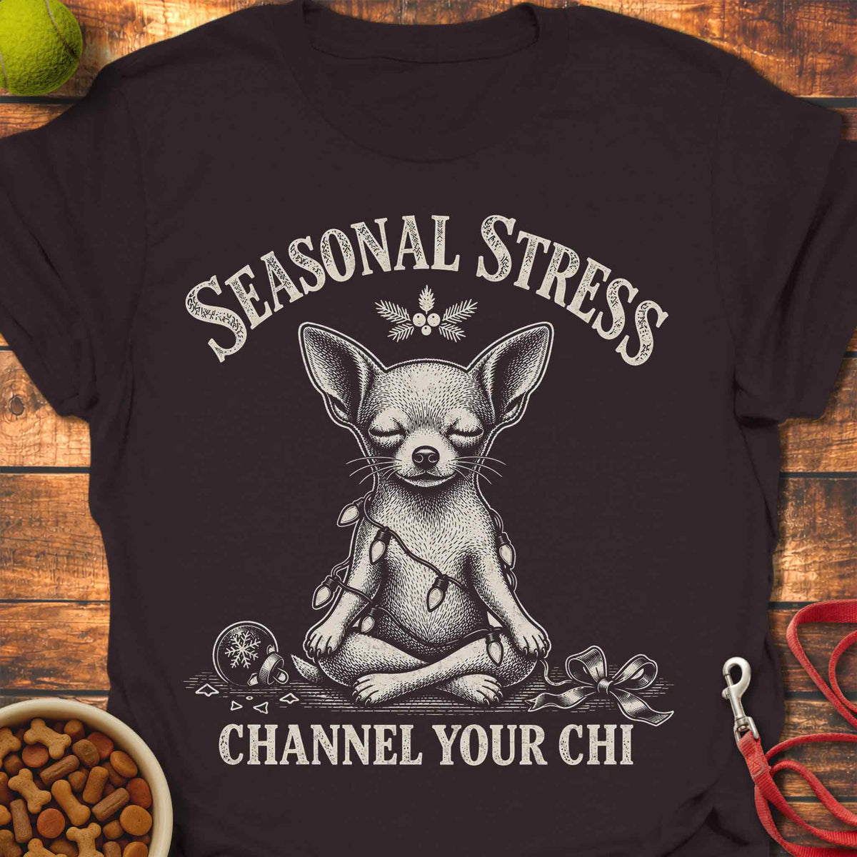 Seasonal Stress Chihuahua T-Shirt