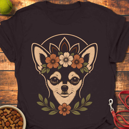 Wildflower Chihuahua T-Shirt