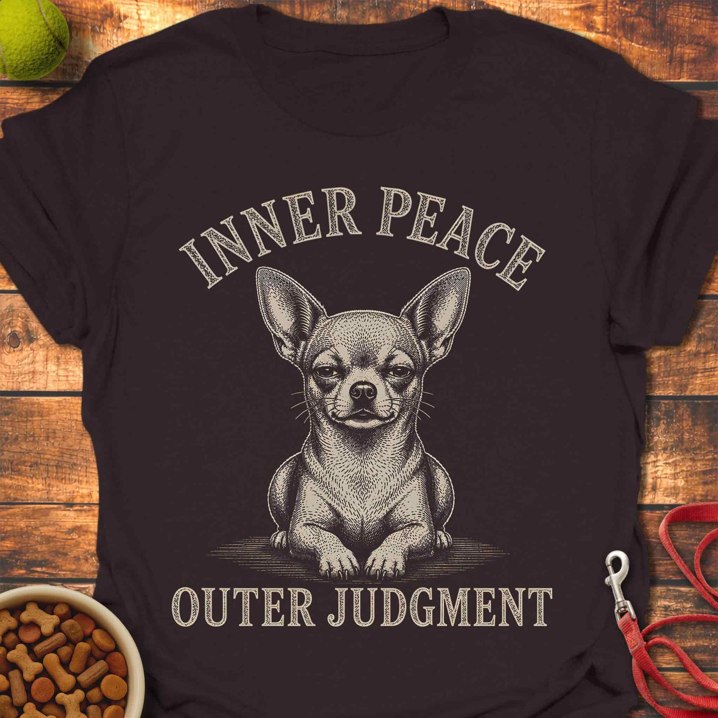 Inner Peace Chihuahua T-Shirt
