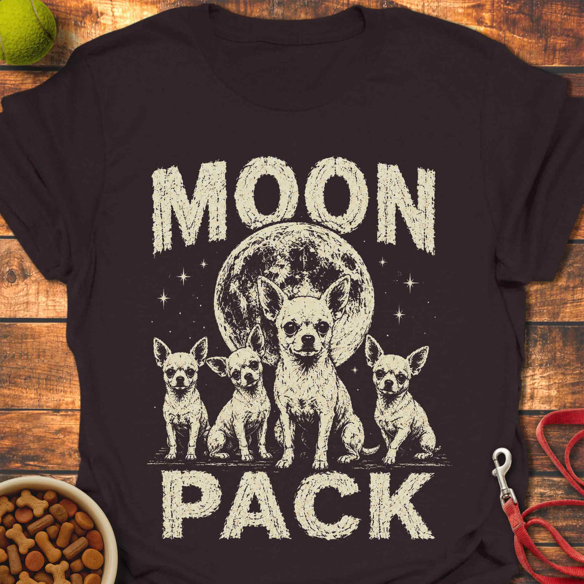Moon Pack Chihuahua T-Shirt