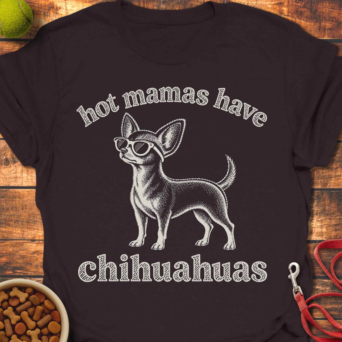 Hot Mamas Chihuahua T-Shirt