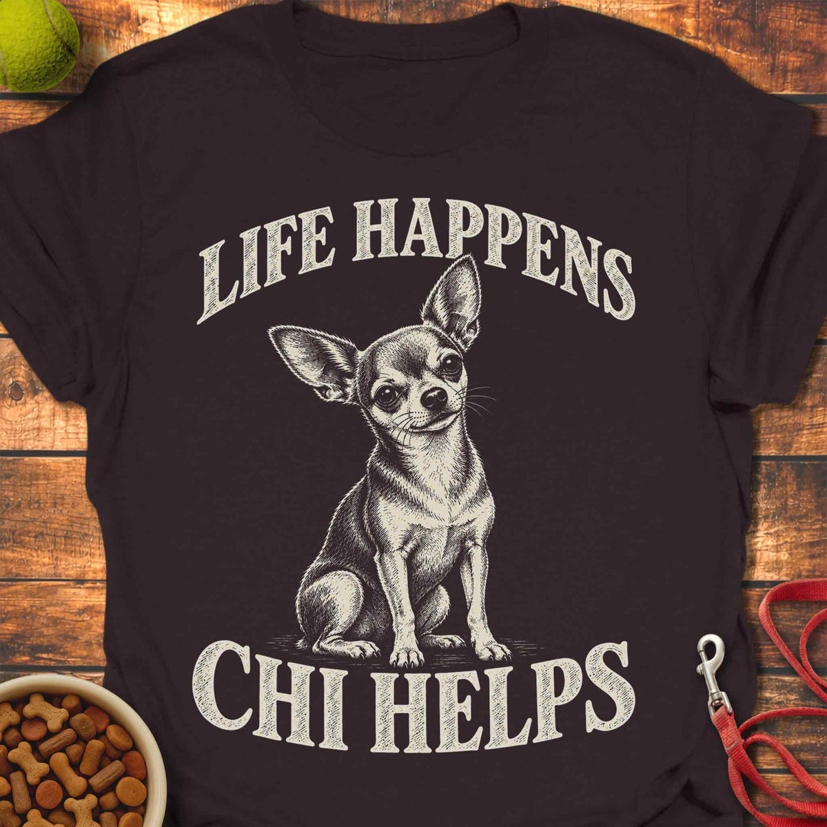 Life Happens Chihuahua T-Shirt