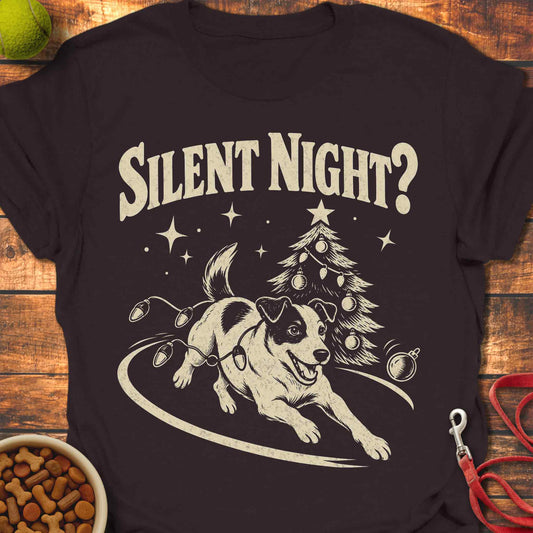Silent Night? Jack Russell T-Shirt