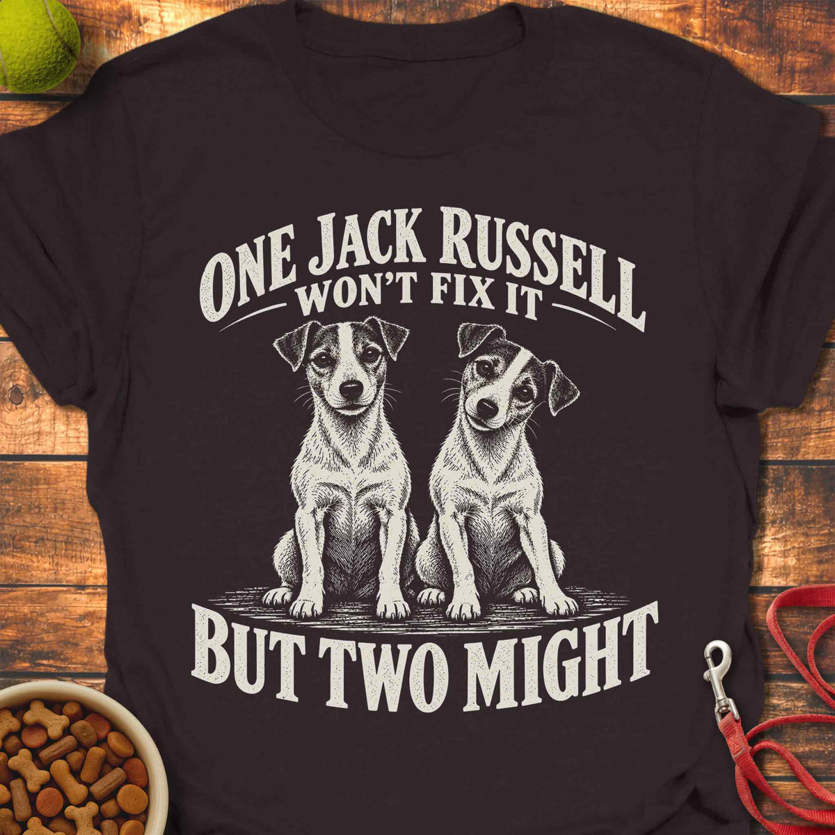 Two Jack Russells T-shirt