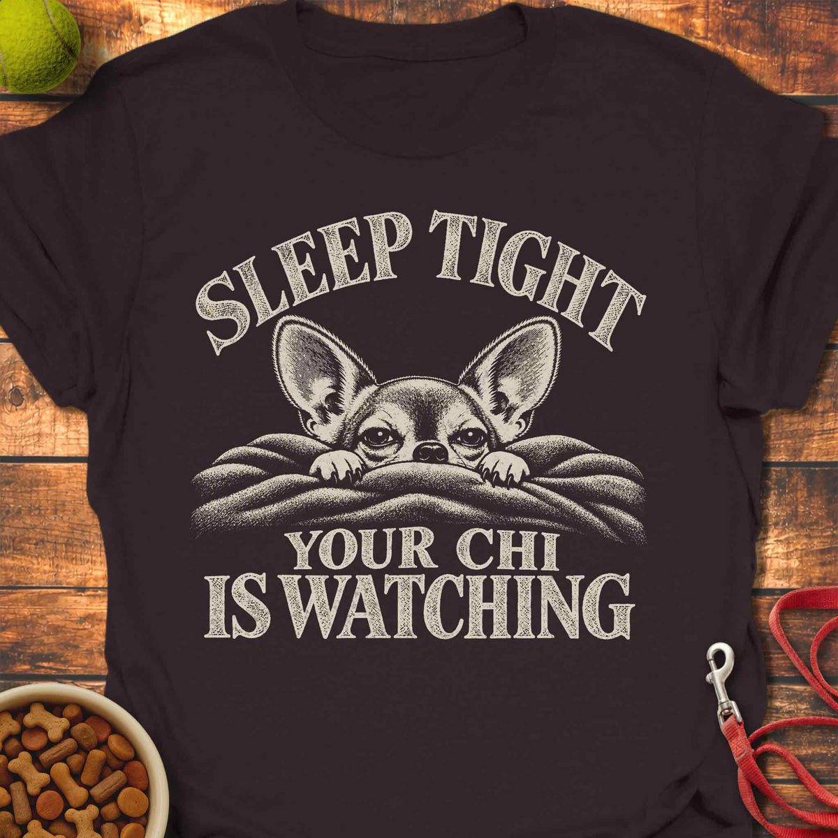 Night Watch Chihuahua T-Shirt
