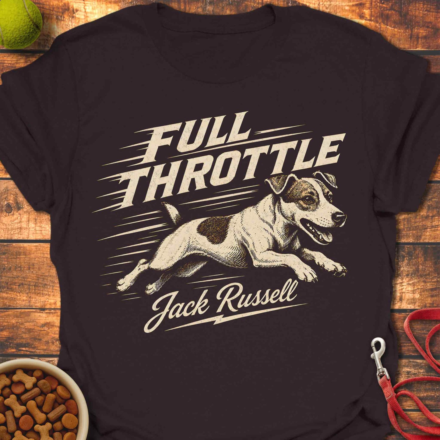 Full Throttle Jack Russell T-Shirt