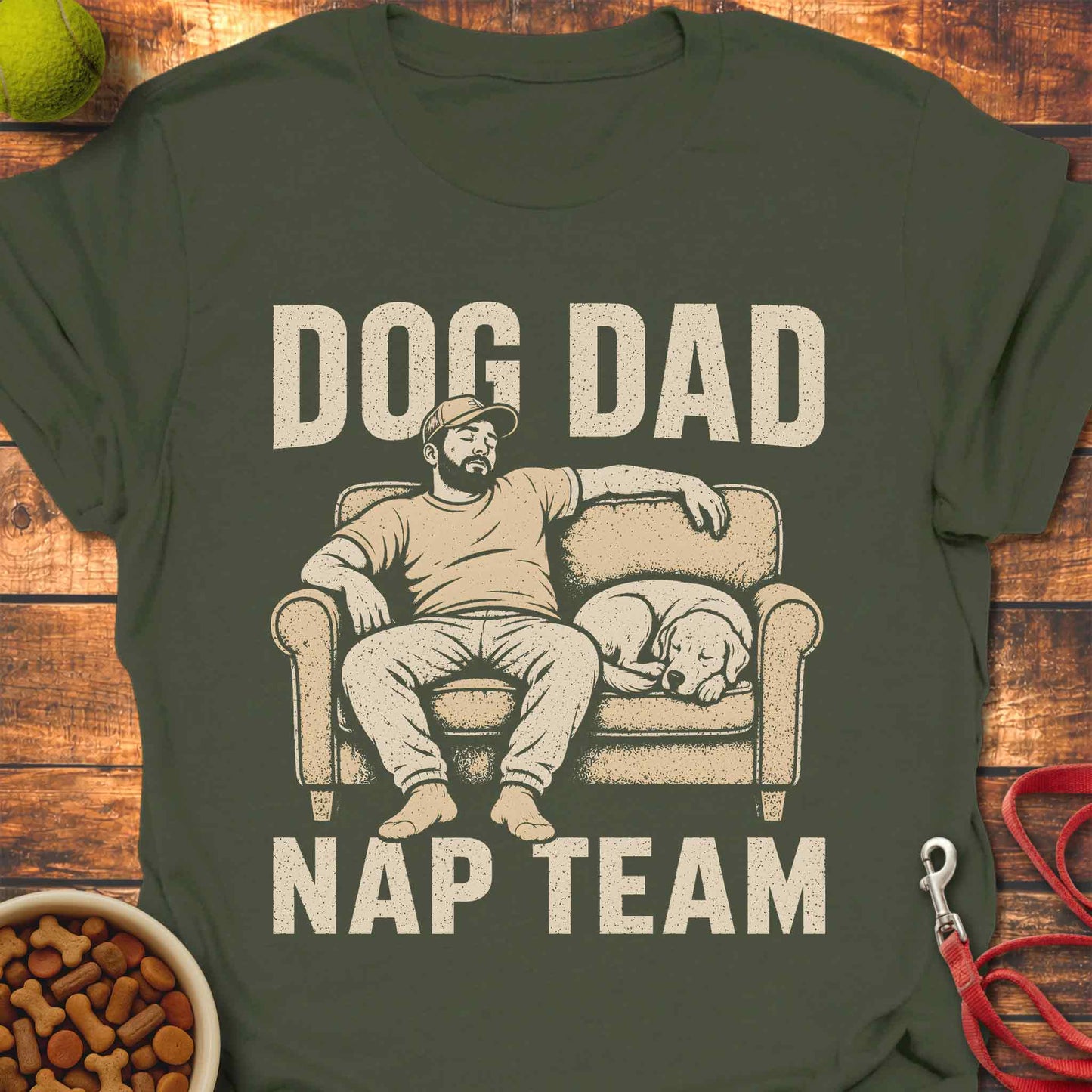 Dog Dad Nap Team