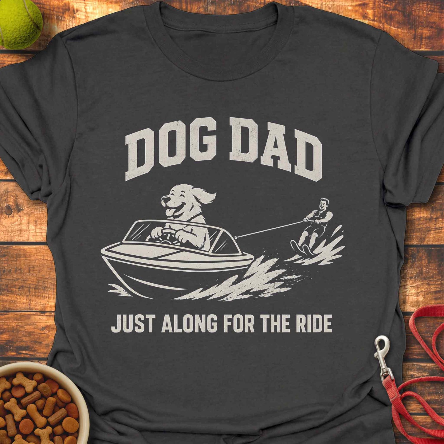 Dog Dad Water Ski