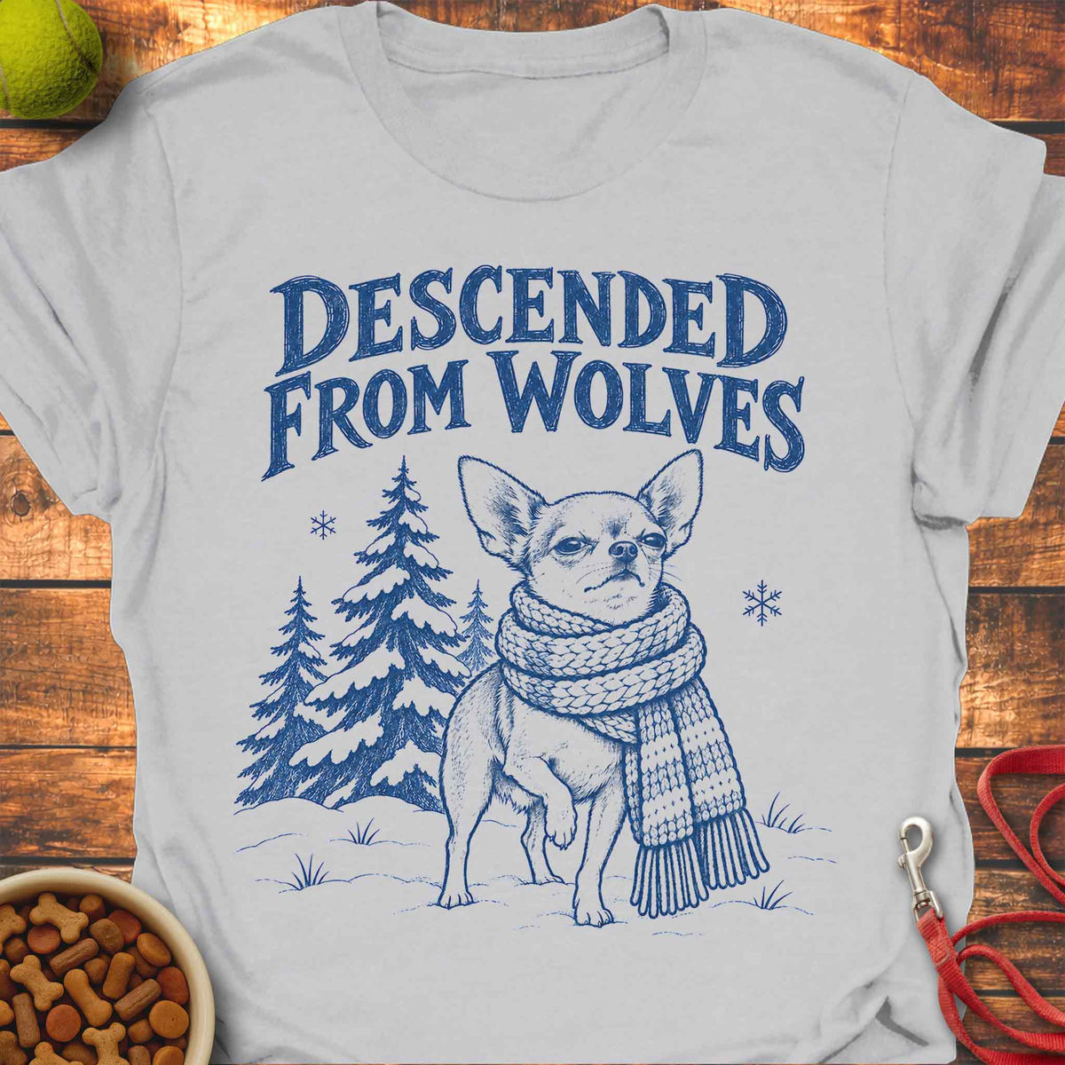 Winter Wolf Chihuahua T-Shirt
