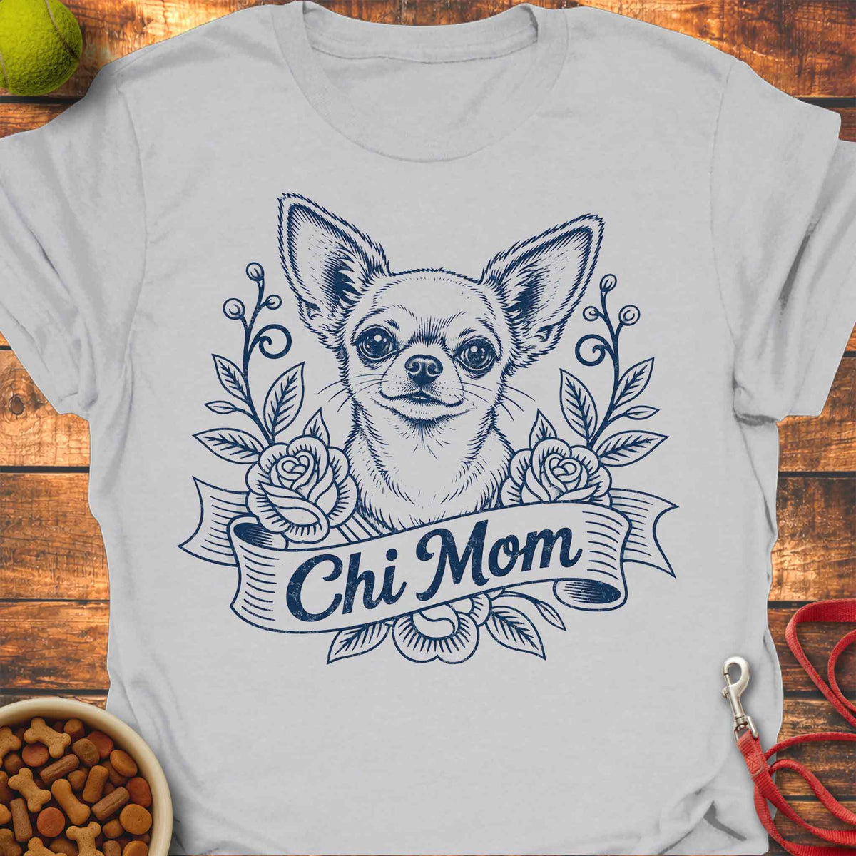 Boho Chihuahua Mom T-Shirt