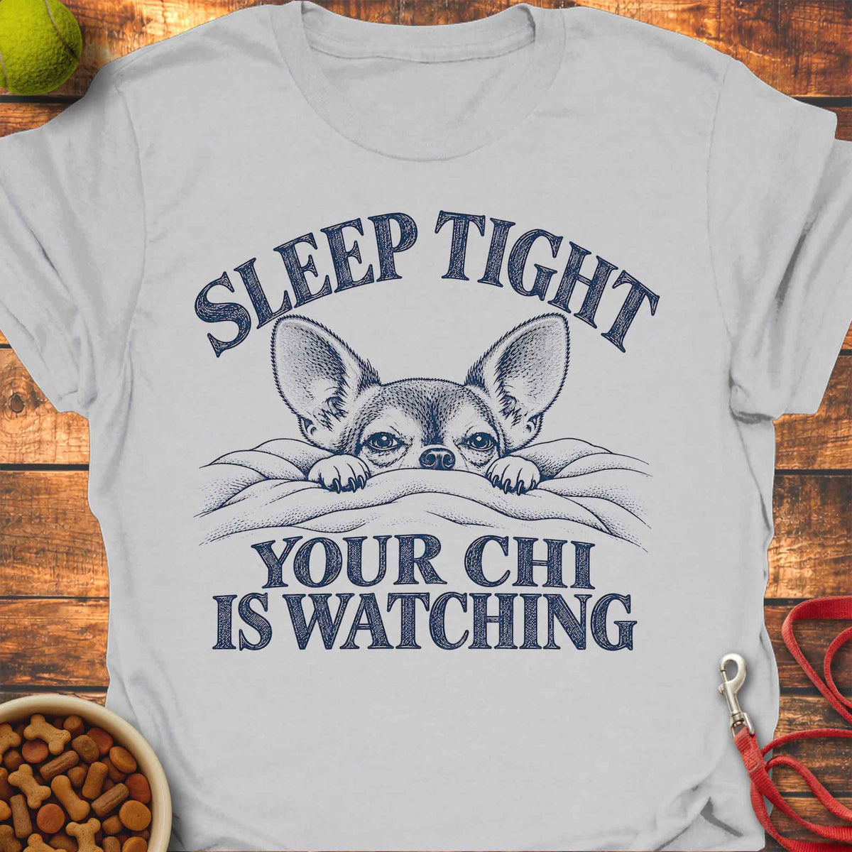 Night Watch Chihuahua T-Shirt