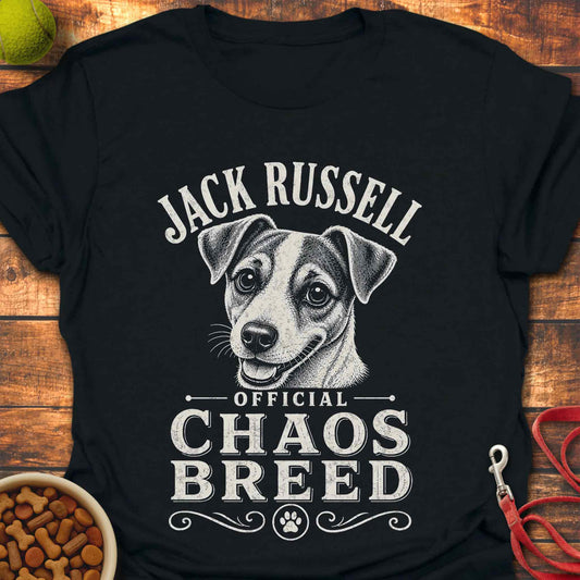 Jack Russell Chaos Breed T-shirt