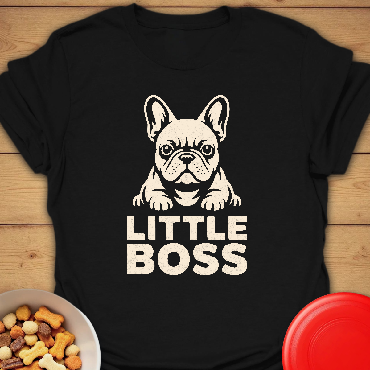 French Bulldog. Little Boss T-shirt